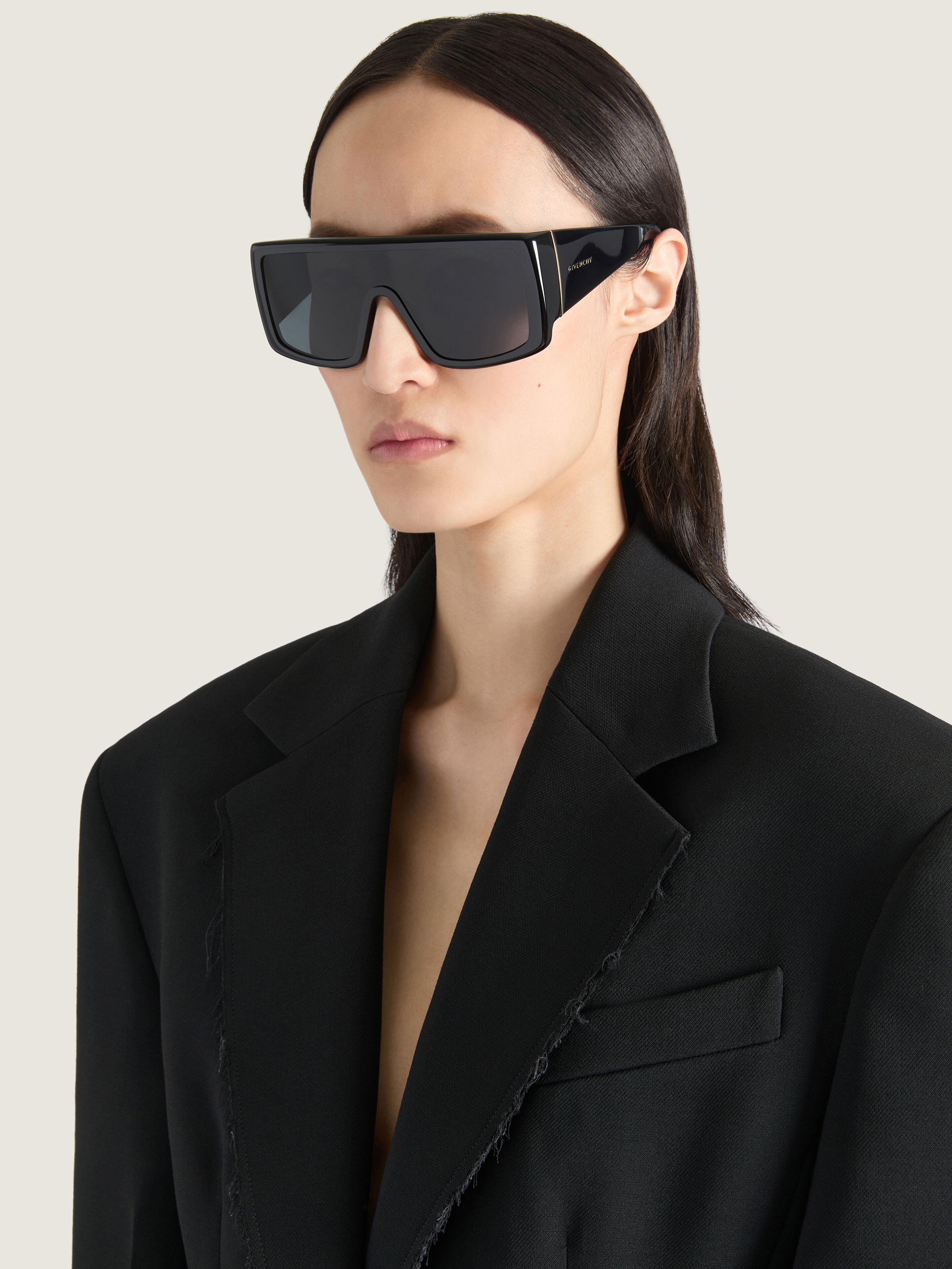 Square sunglasses in acetate